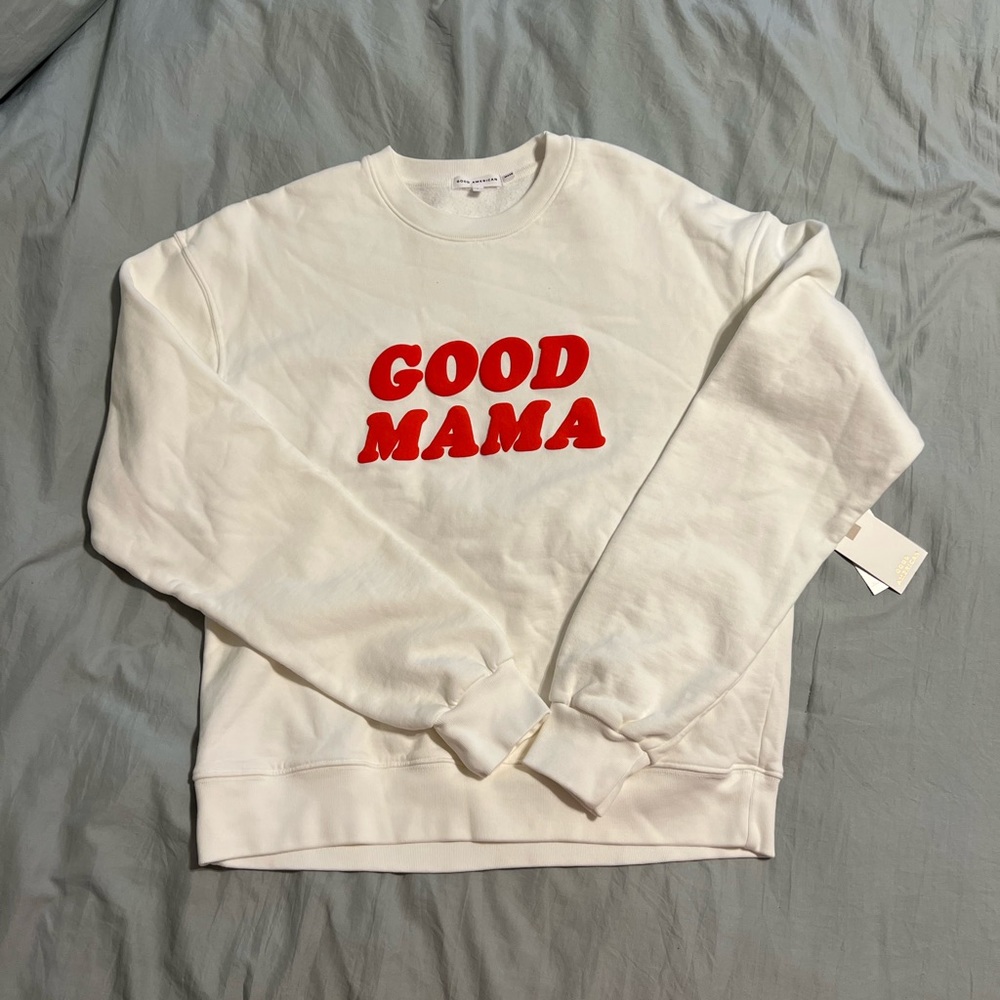 GOOD AMERICAN Good Mama Sweatshirt